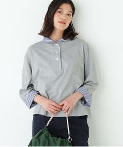 human woman / ヒューマンウーマン カットソー | ◆ＣＯＯＬＭＡＸプレーティング天竺