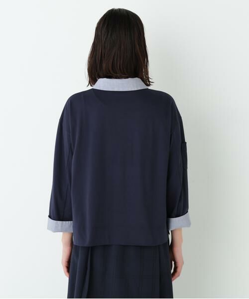 human woman / ヒューマンウーマン カットソー | ◆ＣＯＯＬＭＡＸプレーティング天竺 | 詳細4