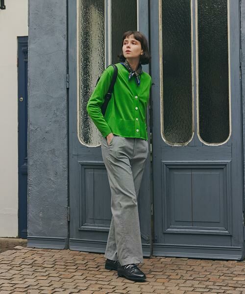 human woman / ヒューマンウーマン ニット・セーター | ◆《ウォッシャブル》ネックダブルプルオーバーニット | 詳細22