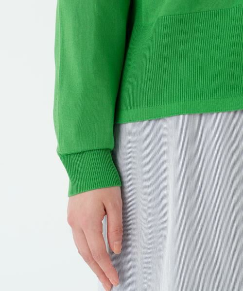 human woman / ヒューマンウーマン ニット・セーター | ◆《ウォッシャブル》アイレットＶネックカーディガン | 詳細21