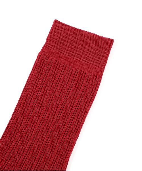 human woman / ヒューマンウーマン ソックス | ◆ＭＡＲＣＯＭＯＮＤＥ　アイレットソックス | 詳細2