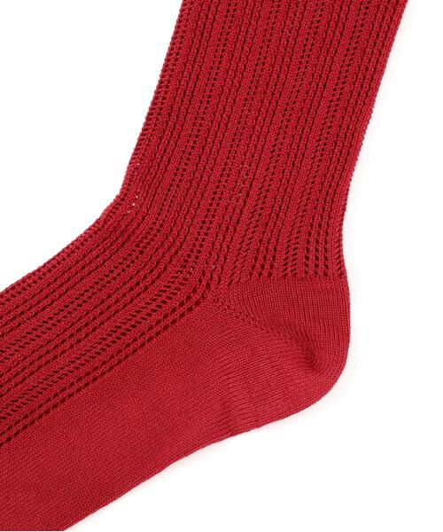 human woman / ヒューマンウーマン ソックス | ◆ＭＡＲＣＯＭＯＮＤＥ　アイレットソックス | 詳細3