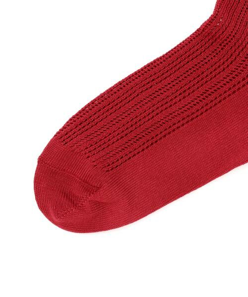 human woman / ヒューマンウーマン ソックス | ◆ＭＡＲＣＯＭＯＮＤＥ　アイレットソックス | 詳細4