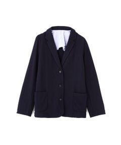 human woman / ヒューマンウーマン ブルゾン | カットソーテーラードジャケット