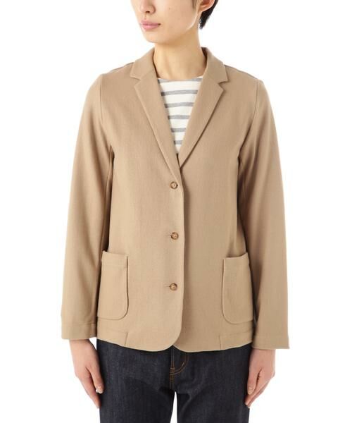 human woman / ヒューマンウーマン ブルゾン | カットソーテーラードジャケット | 詳細1