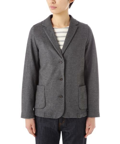 human woman / ヒューマンウーマン ブルゾン | カットソーテーラードジャケット | 詳細7