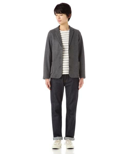 human woman / ヒューマンウーマン ブルゾン | カットソーテーラードジャケット | 詳細8