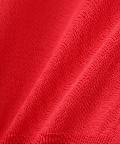 human woman / ヒューマンウーマン ニット・セーター | ハイツイストコットンＶカーデ | 詳細2