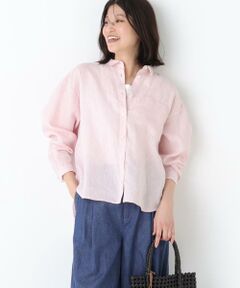 human woman / ヒューマンウーマン シャツ・ブラウス | ◆ハードマンリネンシャツ