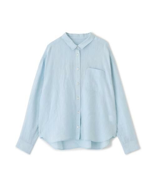 human woman / ヒューマンウーマン シャツ・ブラウス | ハードマンリネンシャツ | 詳細1