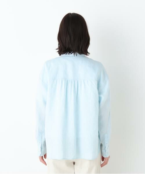 human woman / ヒューマンウーマン シャツ・ブラウス | ハードマンリネンシャツ | 詳細5