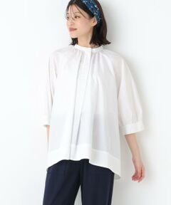 human woman / ヒューマンウーマン シャツ・ブラウス | ◆フレアーチュニックブラウス