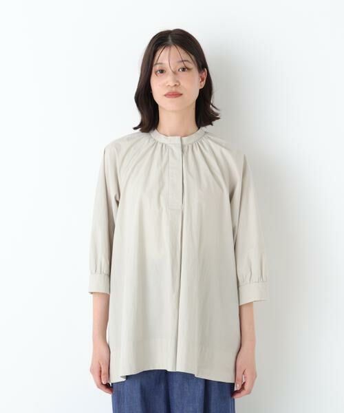 human woman / ヒューマンウーマン シャツ・ブラウス | ◆フレアーチュニックブラウス | 詳細4