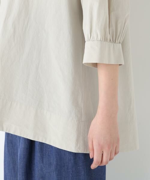 human woman / ヒューマンウーマン シャツ・ブラウス | ◆フレアーチュニックブラウス | 詳細9