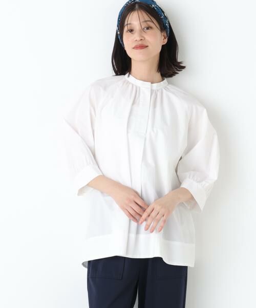 human woman / ヒューマンウーマン シャツ・ブラウス | ◆フレアーチュニックブラウス | 詳細14