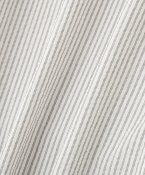 human woman / ヒューマンウーマン シャツ・ブラウス | ◆サッカーシャツ羽織 | 詳細11