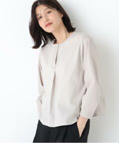 human woman / ヒューマンウーマン シャツ・ブラウス | ◆カラミレーススキッパーブラウス