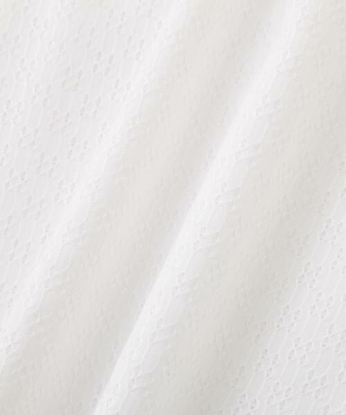 human woman / ヒューマンウーマン シャツ・ブラウス | ◆カラミレーススキッパーブラウス | 詳細9