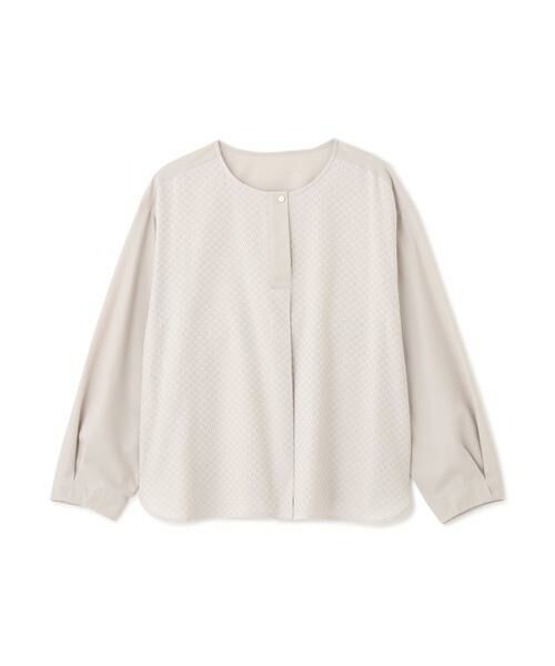 human woman / ヒューマンウーマン シャツ・ブラウス | ◆カラミレーススキッパーブラウス | 詳細16