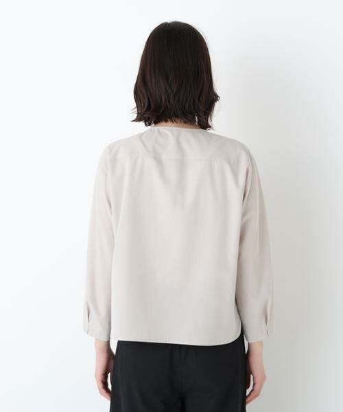 human woman / ヒューマンウーマン シャツ・ブラウス | ◆カラミレーススキッパーブラウス | 詳細20