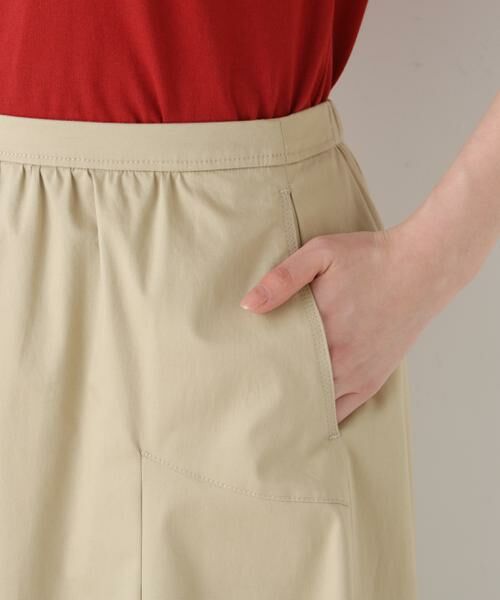 human woman / ヒューマンウーマン スカート | ◆ライトチノフレアスカート | 詳細10