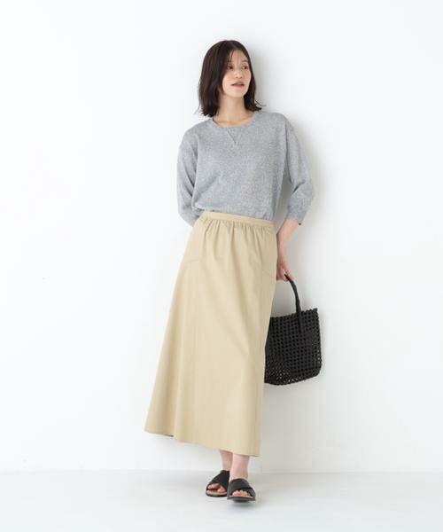 human woman / ヒューマンウーマン スカート | ◆ライトチノフレアスカート | 詳細5