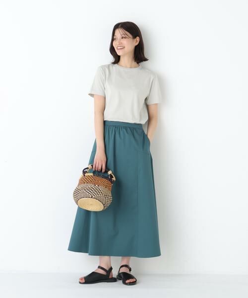 human woman / ヒューマンウーマン スカート | ◆ライトチノフレアスカート | 詳細16