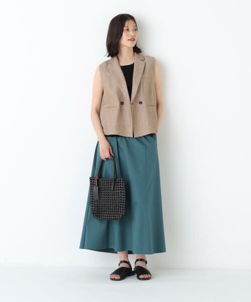 human woman / ヒューマンウーマン スカート | ◆ライトチノフレアスカート | 詳細17