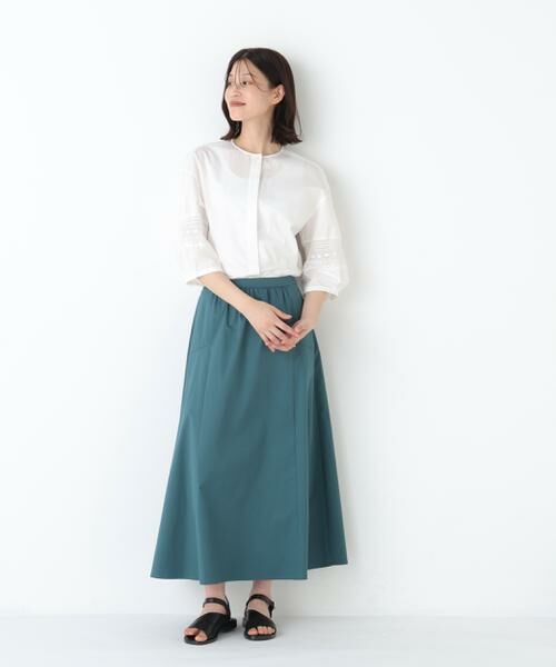 human woman / ヒューマンウーマン スカート | ◆ライトチノフレアスカート | 詳細19