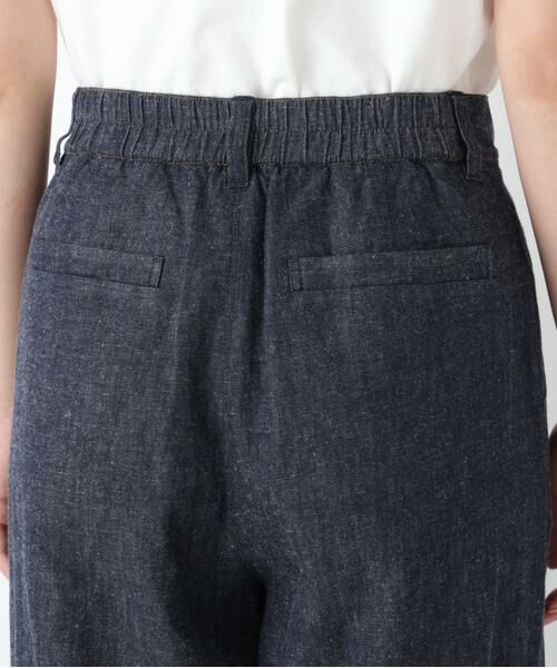 human woman / ヒューマンウーマン パンツ | ◆綿麻ライトオンスデニムワイドパンツ | 詳細25