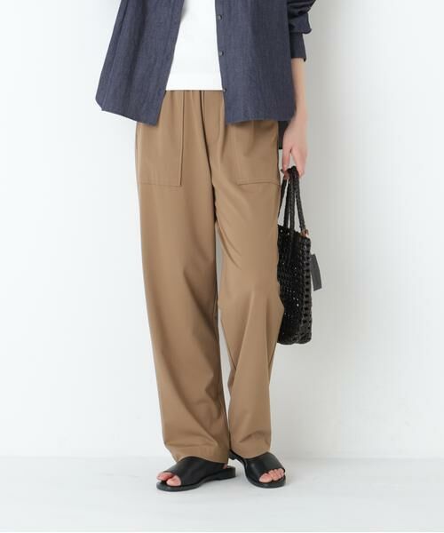 human woman / ヒューマンウーマン パンツ | ◆カノコストレッチベイカーパンツ | 詳細2