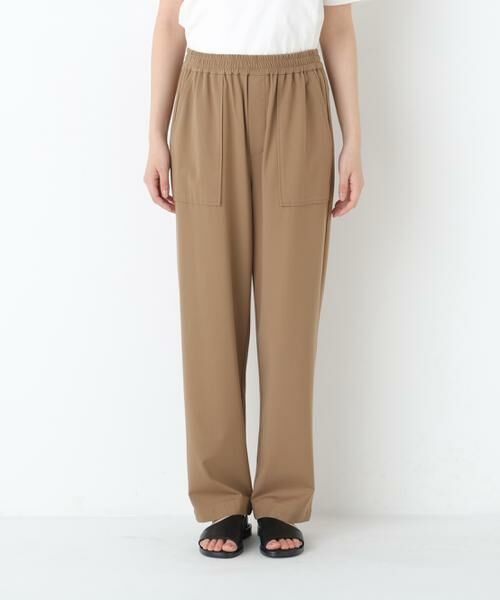 human woman / ヒューマンウーマン パンツ | ◆カノコストレッチベイカーパンツ | 詳細6