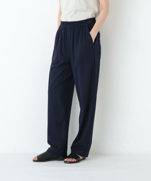 human woman / ヒューマンウーマン パンツ | ◆カノコストレッチベイカーパンツ | 詳細15