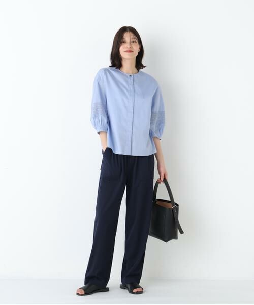 human woman / ヒューマンウーマン パンツ | ◆カノコストレッチベイカーパンツ | 詳細18