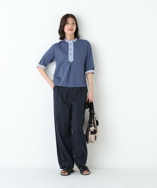 human woman / ヒューマンウーマン パンツ | ◆コットンワッシャーバレルパンツ | 詳細4