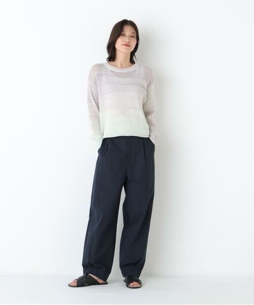 human woman / ヒューマンウーマン パンツ | ◆コットンワッシャーバレルパンツ | 詳細5