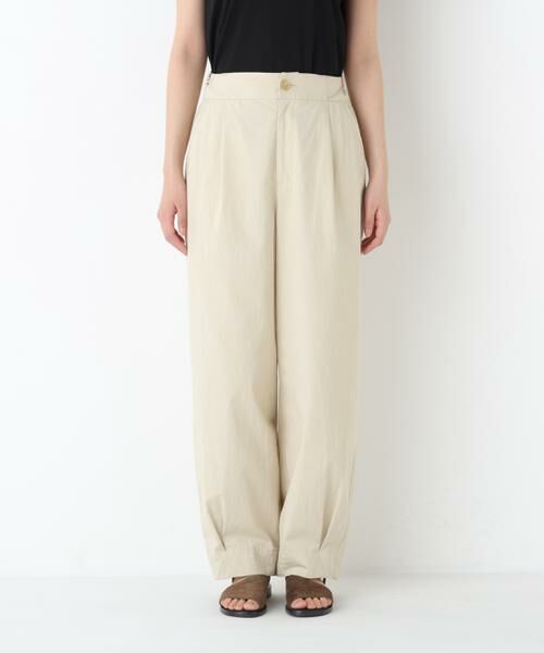 human woman / ヒューマンウーマン パンツ | ◆コットンワッシャーバレルパンツ | 詳細12