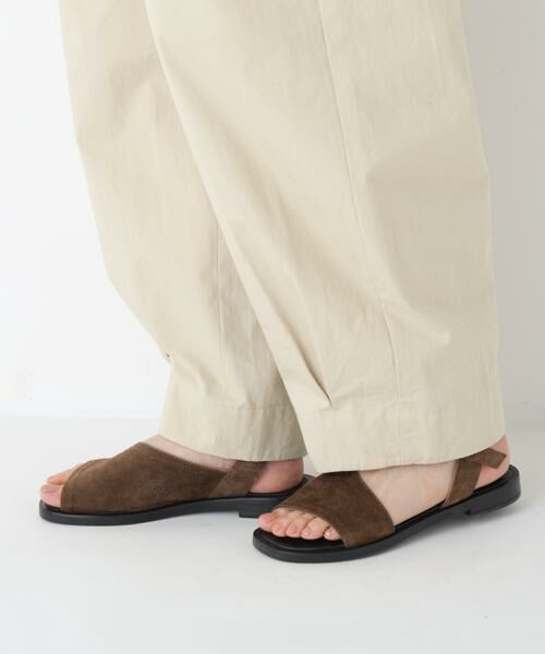 human woman / ヒューマンウーマン パンツ | ◆コットンワッシャーバレルパンツ | 詳細17