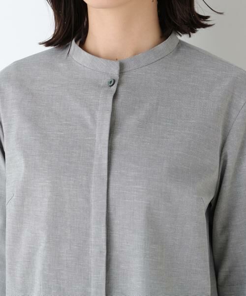 human woman / ヒューマンウーマン ワンピース | ◆リネン混ストレッチタンブラーセットアップ | 詳細11