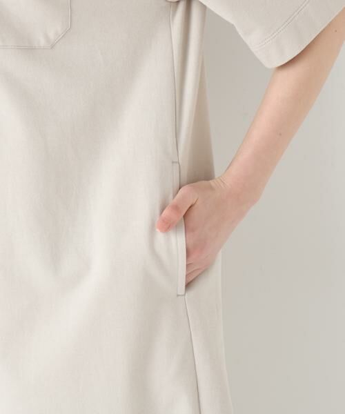 human woman / ヒューマンウーマン ワンピース | ◆ハーフジップカットソーワンピース | 詳細16