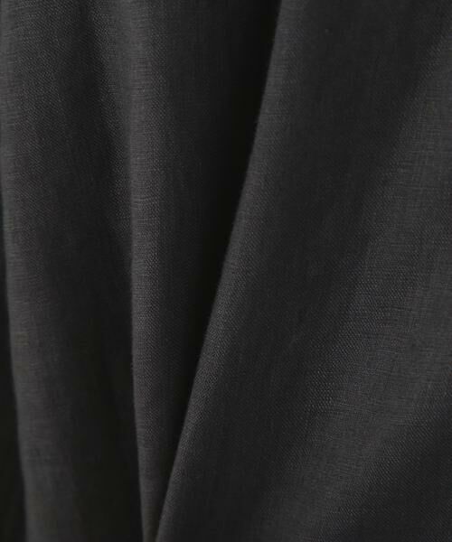 human woman / ヒューマンウーマン ブルゾン | ハードマンリネンノーカラーブルゾン | 詳細14