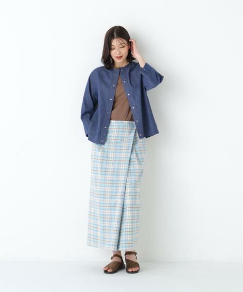 human woman / ヒューマンウーマン ブルゾン | ◆綿麻ライトオンスデニムブルゾン | 詳細4