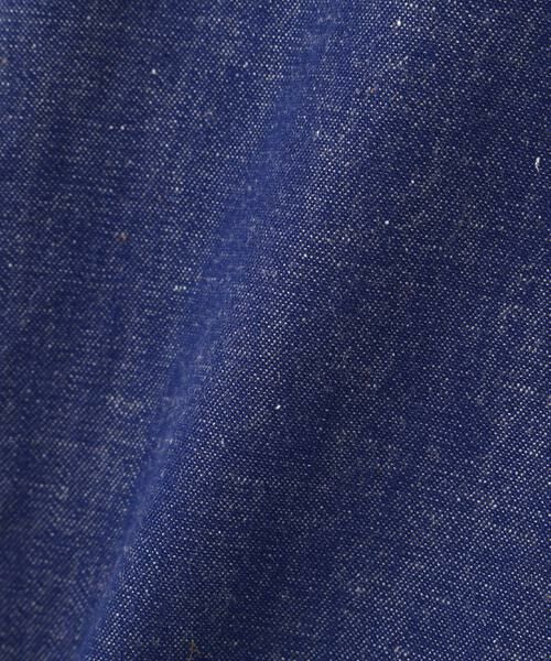 human woman / ヒューマンウーマン ブルゾン | ◆綿麻ライトオンスデニムブルゾン | 詳細5