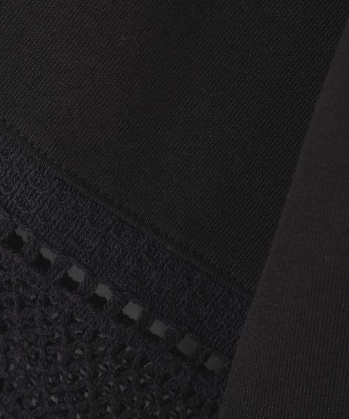 human woman / ヒューマンウーマン カットソー | ◆袖レース強撚糸ＴＯＰＳ | 詳細17