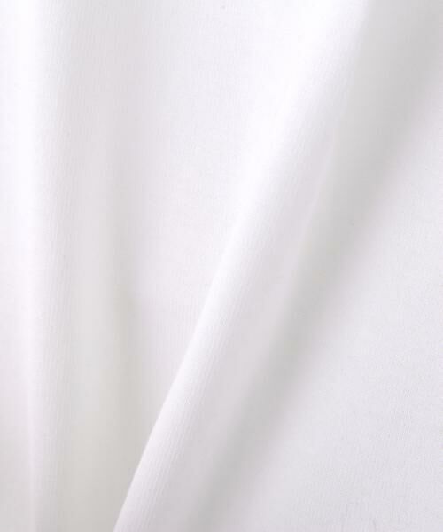 human woman / ヒューマンウーマン カットソー | ◆カットジャガードストライプトップス | 詳細11