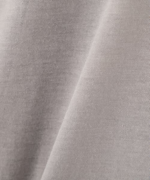 human woman / ヒューマンウーマン カットソー | ◆シアー天竺フーディーハオリ | 詳細17