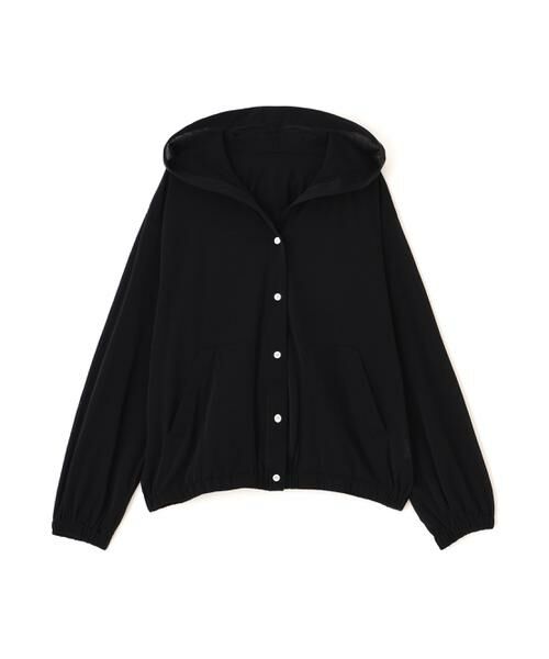 human woman / ヒューマンウーマン カットソー | ◆シアー天竺フーディーハオリ | 詳細18