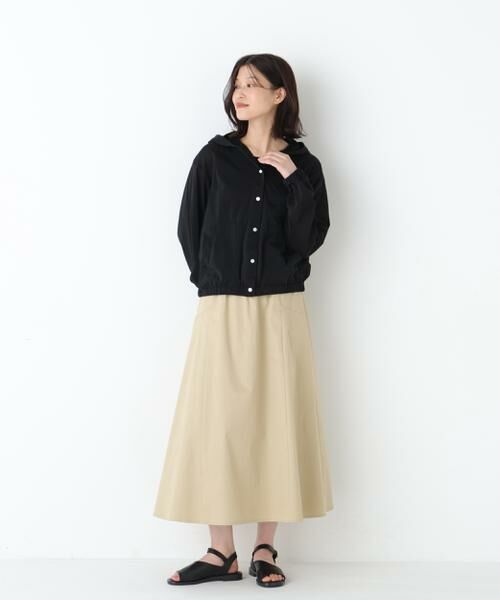 human woman / ヒューマンウーマン カットソー | ◆シアー天竺フーディーハオリ | 詳細20