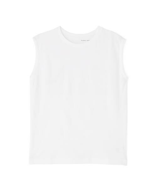 human woman / ヒューマンウーマン カットソー | ◆ゼロロックタンクトップ（ホワイト）