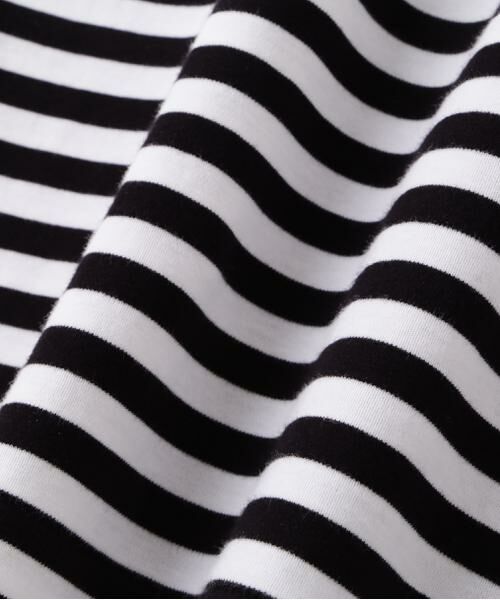 human woman / ヒューマンウーマン カットソー | ◆ゼロロックボーダーＴシャツ | 詳細1